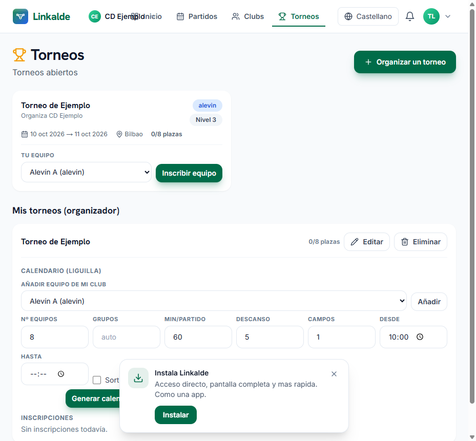 Torneos